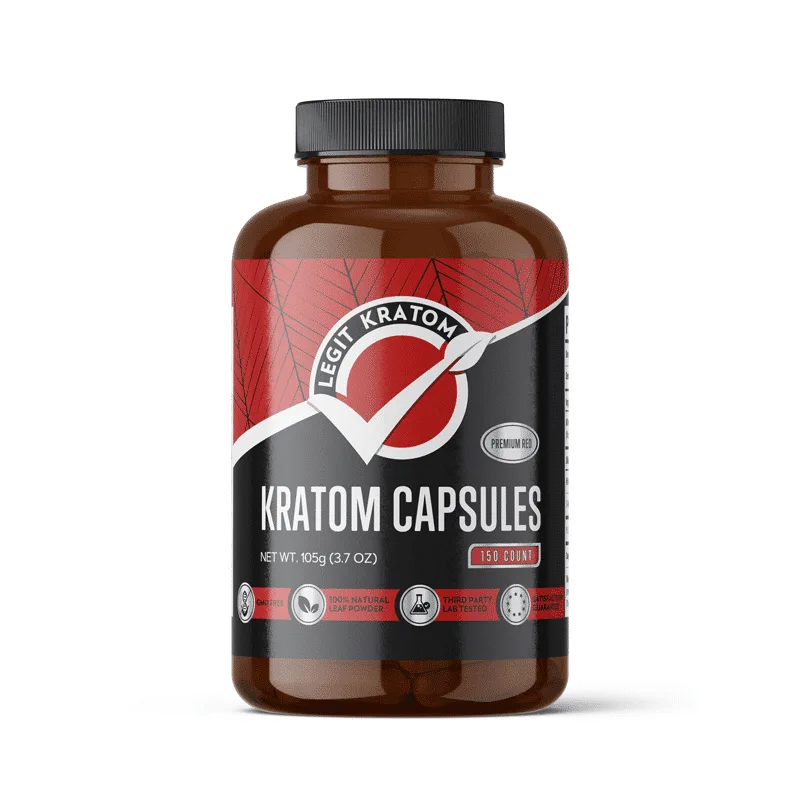 Red Kratom Capsules