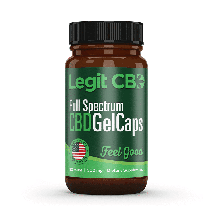 Legit CBD Gelcaps 10mg - CBD GelCaps - Plus CBD Oil