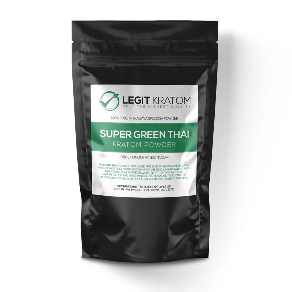 Super Green Thai Kratom Powder