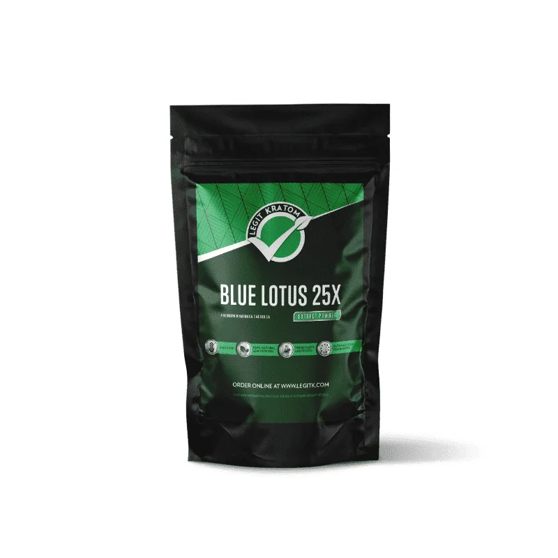 Blue Lotus Nymphaea Caerulea 25X Extract Bag