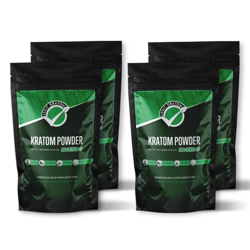 4 x 250 Gram Bags of Kratom Powder